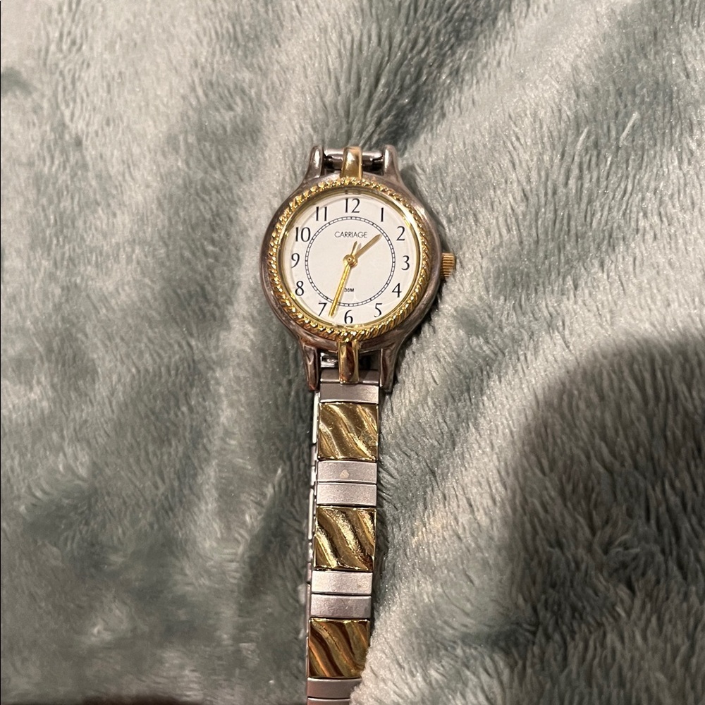 Timex Gold and Silver Watch